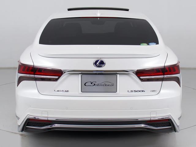 LS LS500h エグゼクティブ (サンルーフ)(マークレビンソン)(リアエンター)(白本革)(モデリスタエアロ)(パノラミックビュー)(セーフティシステム+A)(全画面SDナビ)(BSM)(HUD)(後席VIP仕様)(LEDライト)(15枚目)