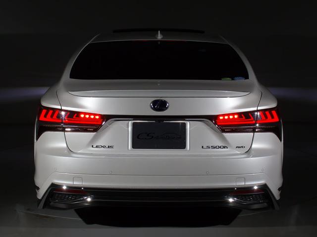 LS LS500h エグゼクティブ (サンルーフ)(マークレビンソン)(リアエンター)(白本革)(モデリスタエアロ)(パノラミックビュー)(セーフティシステム+A)(全画面SDナビ)(BSM)(HUD)(後席VIP仕様)(LEDライト)(21枚目)