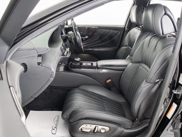 ＬＳ ＬＳ５００ｈ　エグゼクティブ　（マークレビンソン）（リアエンター）（デジタルインナーミラー）（パノラミックビュー）（セーフティシステム＋Ａ）（ＢＳＭ）（クリアランスソナー）（黒本革）（オットマン）（後席コントロールパネル）（29枚目）