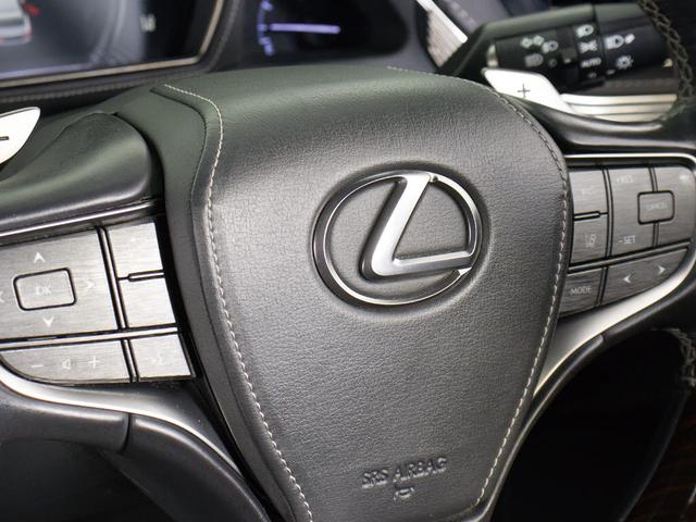 LS LS500h エグゼクティブ (禁煙車)(ワンオーナー)(点検記録簿16枚)(マークレビンソン)(リアエンター)(全周囲カメラ)(セーフティシステム+A)(BSM)(障害物センサー)(黒革)(オットマン)(後席コントロールパネル)(37枚目)