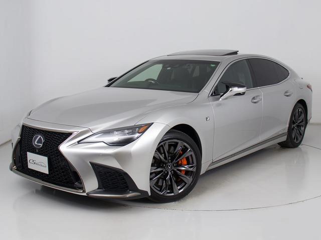 ＬＳ ＬＳ５００ｈ　Ｆスポーツ　（禁煙車）（ワンオーナー）（後期型）（ＴＲＤカスタム）（サンルーフ）（銀影ラスター）（デジタルインナーミラー）（パノラミックビュー）（Ｆスポーツ専用黒×白本革シート）（セーフティシステム＋Ａ）（15枚目）