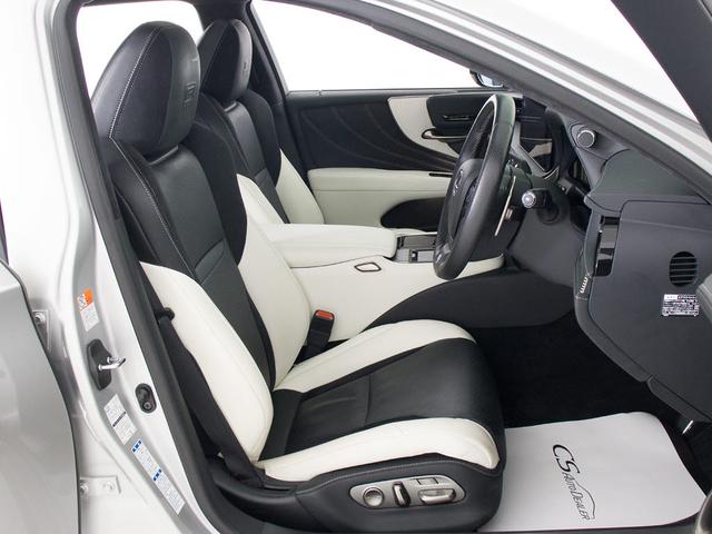 ＬＳ ＬＳ５００ｈ　Ｆスポーツ　（禁煙車）（ワンオーナー）（後期型）（ＴＲＤカスタム）（サンルーフ）（銀影ラスター）（デジタルインナーミラー）（パノラミックビュー）（Ｆスポーツ専用黒×白本革シート）（セーフティシステム＋Ａ）（31枚目）