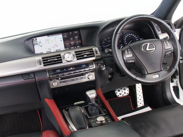 ＬＳ ＬＳ４６０　ＦスポーツＸライン　（禁煙）（特別仕様車）（ＴＲＤフルエアロ＆マフラー）（サンルーフ）（プリクラッシュ）（レーダークルーズ）（ＢＳＭ）（パワートランク）（３眼ＬＥＤライト）（専用シート）（クリアランスソナー）（ＳＤナビ）（34枚目）