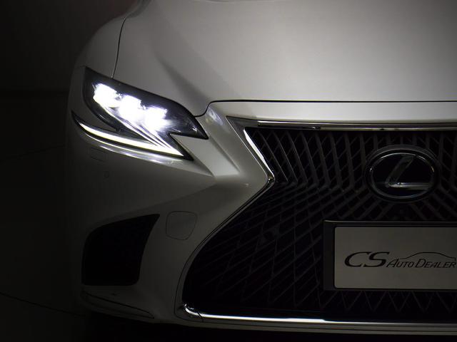 ＬＳ ＬＳ５００ｈ　バージョンＬ　（サンルーフ）（マークレビンソン）（２０インチスパッタリングＡＷ）（パノラミックビュー）（デジタルインナーミラー）（セーフティシステム＋Ａ）（後席ＶＩＰ仕様）（全画面ＳＤナビ）（ＬＥＤヘッドライト）（22枚目）