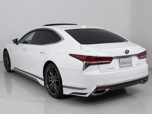 ＬＳ ＬＳ５００　Ｆスポーツ　（サンルーフ）（モデリスタ製フルエアロ＆２１インチＡＷ）（デジタルインナーミラー）（Ｖ型６気筒ツインターボエンジン）（Ｆスポーツ専用白本革）（全周囲カメラ）（セーフティシステム＋Ａ）（全画面ＳＤナビ）（14枚目）