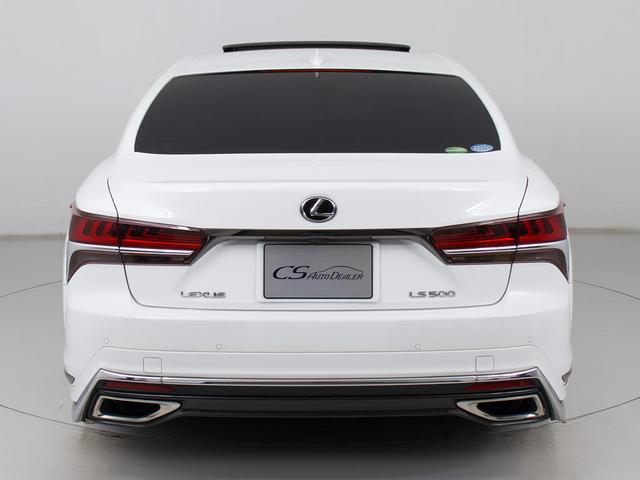 ＬＳ ＬＳ５００　Ｆスポーツ　（サンルーフ）（モデリスタ製フルエアロ＆２１インチＡＷ）（デジタルインナーミラー）（Ｖ型６気筒ツインターボエンジン）（Ｆスポーツ専用白本革）（全周囲カメラ）（セーフティシステム＋Ａ）（全画面ＳＤナビ）（15枚目）
