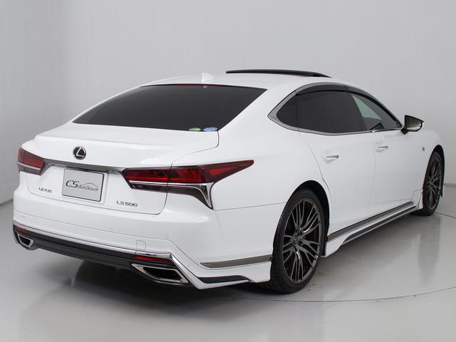 ＬＳ ＬＳ５００　Ｆスポーツ　（サンルーフ）（モデリスタ製フルエアロ＆２１インチＡＷ）（デジタルインナーミラー）（Ｖ型６気筒ツインターボエンジン）（Ｆスポーツ専用白本革）（全周囲カメラ）（セーフティシステム＋Ａ）（全画面ＳＤナビ）（16枚目）