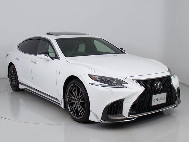 ＬＳ ＬＳ５００　Ｆスポーツ　（サンルーフ）（モデリスタ製フルエアロ＆２１インチＡＷ）（デジタルインナーミラー）（Ｖ型６気筒ツインターボエンジン）（Ｆスポーツ専用白本革）（全周囲カメラ）（セーフティシステム＋Ａ）（全画面ＳＤナビ）（18枚目）