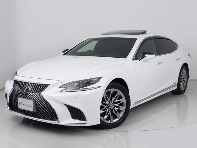 ＬＳ ＬＳ５００ｈ　エグゼクティブ　（禁煙車）（整備点検記録簿１５枚）（サンルーフ）（マークレビンソン）（リアエンター）（パノラミックビュー）（セーフティシステム＋Ａ）（ＢＳＭ）（クリアランスソナー）（パワートランク）（全画面ＳＤナビ）（16枚目）