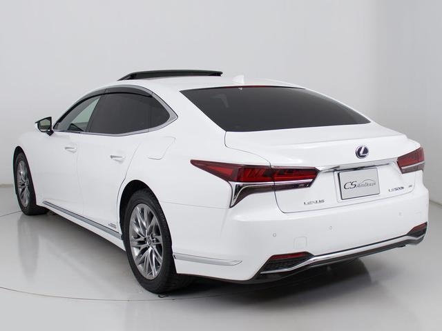 ＬＳ ＬＳ５００ｈ　エグゼクティブ　（禁煙車）（整備点検記録簿１５枚）（サンルーフ）（マークレビンソン）（リアエンター）（パノラミックビュー）（セーフティシステム＋Ａ）（ＢＳＭ）（クリアランスソナー）（パワートランク）（全画面ＳＤナビ）（18枚目）