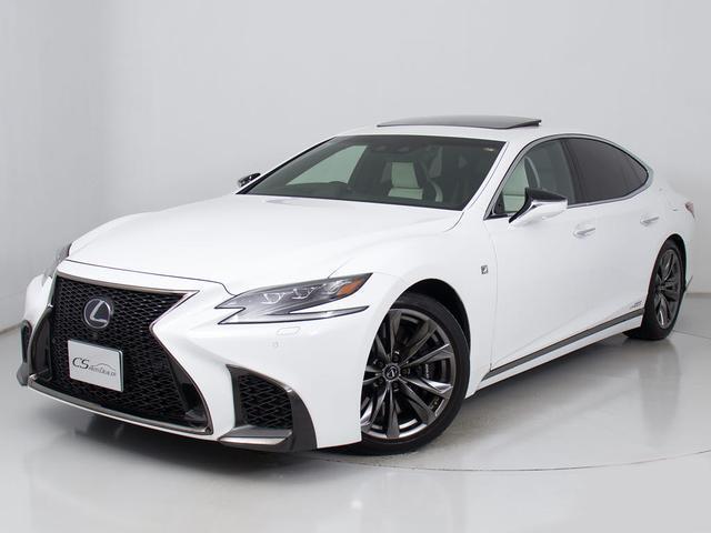 ＬＳ ＬＳ５００ｈ　Ｆスポーツ　（禁煙車）（記録簿１１枚）（ワンオーナー）（サンルーフ）（専用白本革）（セーフティシステム＋Ａ）（パノラミックビュー）（クリアランスソナー）（ＢＳＭ）（ＨＵＤ）（ＬＥＤライト）（全画面ＳＤナビ）（16枚目）