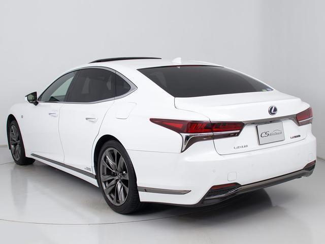 ＬＳ ＬＳ５００ｈ　Ｆスポーツ　（禁煙車）（記録簿１１枚）（ワンオーナー）（サンルーフ）（専用白本革）（セーフティシステム＋Ａ）（パノラミックビュー）（クリアランスソナー）（ＢＳＭ）（ＨＵＤ）（ＬＥＤライト）（全画面ＳＤナビ）（18枚目）