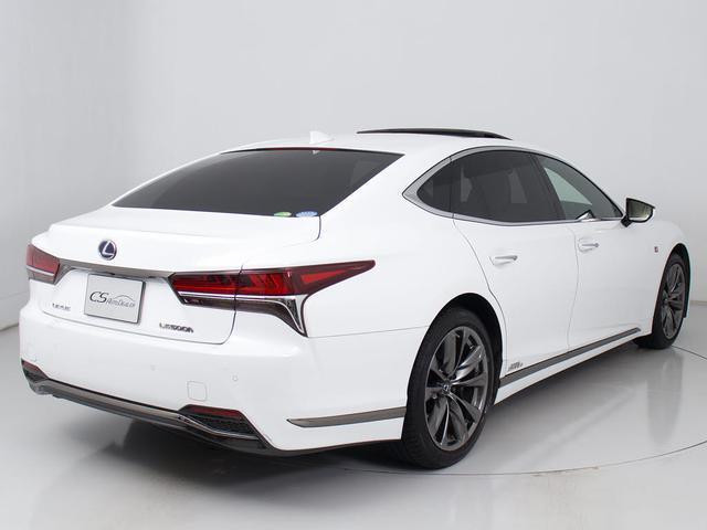 ＬＳ ＬＳ５００ｈ　Ｆスポーツ　（禁煙車）（記録簿１１枚）（ワンオーナー）（サンルーフ）（専用白本革）（セーフティシステム＋Ａ）（パノラミックビュー）（クリアランスソナー）（ＢＳＭ）（ＨＵＤ）（ＬＥＤライト）（全画面ＳＤナビ）（20枚目）