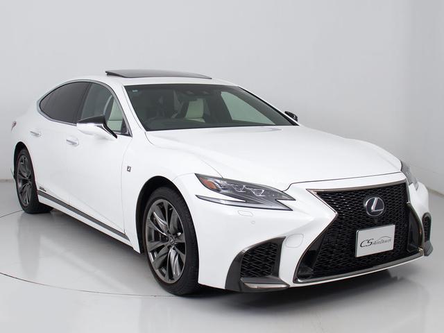 ＬＳ ＬＳ５００ｈ　Ｆスポーツ　（禁煙車）（記録簿１１枚）（ワンオーナー）（サンルーフ）（専用白本革）（セーフティシステム＋Ａ）（パノラミックビュー）（クリアランスソナー）（ＢＳＭ）（ＨＵＤ）（ＬＥＤライト）（全画面ＳＤナビ）（23枚目）