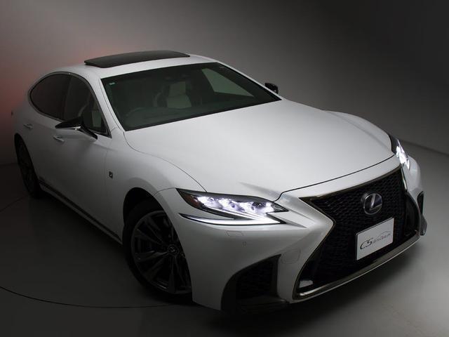 ＬＳ ＬＳ５００ｈ　Ｆスポーツ　（禁煙車）（記録簿１１枚）（ワンオーナー）（サンルーフ）（専用白本革）（セーフティシステム＋Ａ）（パノラミックビュー）（クリアランスソナー）（ＢＳＭ）（ＨＵＤ）（ＬＥＤライト）（全画面ＳＤナビ）（25枚目）