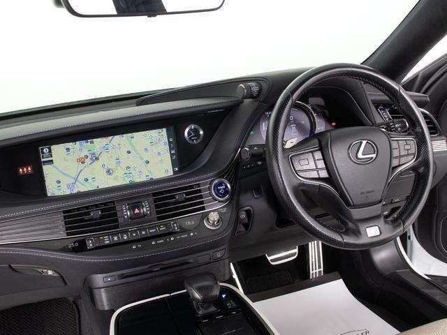 ＬＳ ＬＳ５００ｈ　Ｆスポーツ　（禁煙車）（記録簿１１枚）（ワンオーナー）（サンルーフ）（専用白本革）（セーフティシステム＋Ａ）（パノラミックビュー）（クリアランスソナー）（ＢＳＭ）（ＨＵＤ）（ＬＥＤライト）（全画面ＳＤナビ）（39枚目）