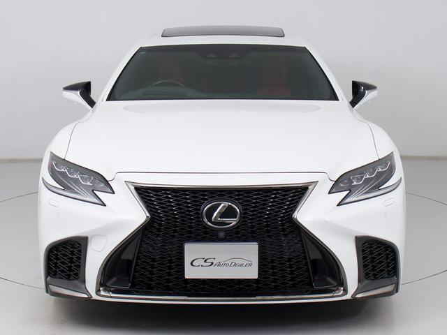 ＬＳ ＬＳ５００　Ｆスポーツ　（禁煙車）（記録簿９枚）（ワンオーナー）（Ｖ型６気筒ツインターボエンジン）（サンルーフ）（デジタルインナーミラー）（Ｆスポーツ専用赤本革シート）（パノラミックビュー）（ＢＳＭ）（全画面ＳＤナビ）（16枚目）