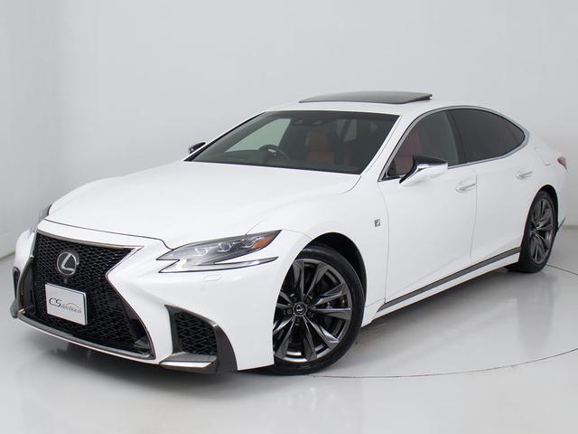 ＬＳ ＬＳ５００　Ｆスポーツ　（禁煙車）（記録簿９枚）（ワンオーナー）（Ｖ型６気筒ツインターボエンジン）（サンルーフ）（デジタルインナーミラー）（Ｆスポーツ専用赤本革シート）（パノラミックビュー）（ＢＳＭ）（全画面ＳＤナビ）（17枚目）