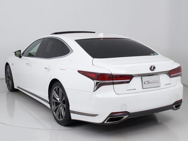 ＬＳ ＬＳ５００　Ｆスポーツ　（禁煙車）（記録簿９枚）（ワンオーナー）（Ｖ型６気筒ツインターボエンジン）（サンルーフ）（デジタルインナーミラー）（Ｆスポーツ専用赤本革シート）（パノラミックビュー）（ＢＳＭ）（全画面ＳＤナビ）（19枚目）