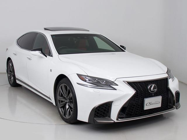 ＬＳ ＬＳ５００　Ｆスポーツ　（禁煙車）（記録簿９枚）（ワンオーナー）（Ｖ型６気筒ツインターボエンジン）（サンルーフ）（デジタルインナーミラー）（Ｆスポーツ専用赤本革シート）（パノラミックビュー）（ＢＳＭ）（全画面ＳＤナビ）（23枚目）