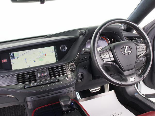 ＬＳ ＬＳ５００　Ｆスポーツ　（禁煙車）（記録簿９枚）（ワンオーナー）（Ｖ型６気筒ツインターボエンジン）（サンルーフ）（デジタルインナーミラー）（Ｆスポーツ専用赤本革シート）（パノラミックビュー）（ＢＳＭ）（全画面ＳＤナビ）（34枚目）