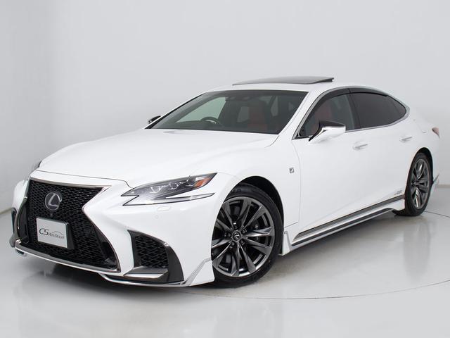ＬＳ ＬＳ５００ｈ　Ｆスポーツ　（禁煙車）（サンルーフ）（新品タイヤ）（モデリスタエアロ）（マークレビンソン）（パノラミックビュー）（セーフティシステム＋Ａ）（プリクラッシュ）（レーダークルーズ）（ＢＳＭ）（ＨＵＤ）（赤本革）（13枚目）
