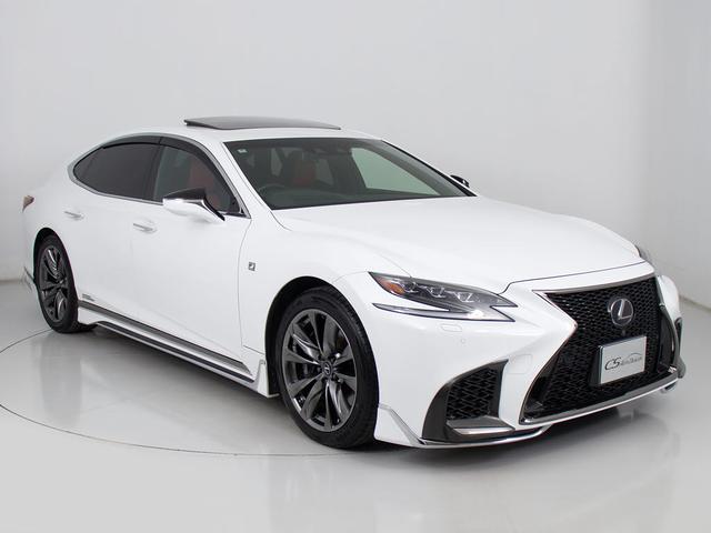 ＬＳ ＬＳ５００ｈ　Ｆスポーツ　（禁煙車）（サンルーフ）（新品タイヤ）（モデリスタエアロ）（マークレビンソン）（パノラミックビュー）（セーフティシステム＋Ａ）（プリクラッシュ）（レーダークルーズ）（ＢＳＭ）（ＨＵＤ）（赤本革）（19枚目）