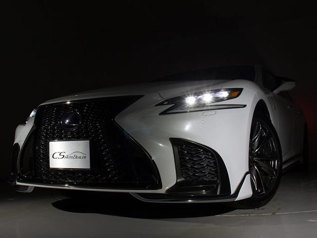 ＬＳ ＬＳ５００ｈ　Ｆスポーツ　（禁煙車）（サンルーフ）（新品タイヤ）（モデリスタエアロ）（マークレビンソン）（パノラミックビュー）（セーフティシステム＋Ａ）（プリクラッシュ）（レーダークルーズ）（ＢＳＭ）（ＨＵＤ）（赤本革）（21枚目）