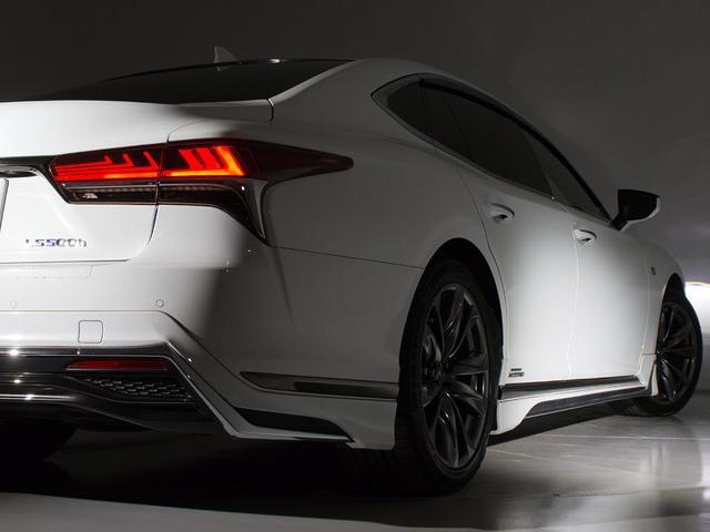 ＬＳ ＬＳ５００ｈ　Ｆスポーツ　（禁煙車）（サンルーフ）（新品タイヤ）（モデリスタエアロ）（マークレビンソン）（パノラミックビュー）（セーフティシステム＋Ａ）（プリクラッシュ）（レーダークルーズ）（ＢＳＭ）（ＨＵＤ）（赤本革）（23枚目）