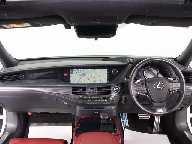ＬＳ ＬＳ５００ｈ　Ｆスポーツ　（禁煙車）（サンルーフ）（新品タイヤ）（モデリスタエアロ）（マークレビンソン）（パノラミックビュー）（セーフティシステム＋Ａ）（プリクラッシュ）（レーダークルーズ）（ＢＳＭ）（ＨＵＤ）（赤本革）（27枚目）