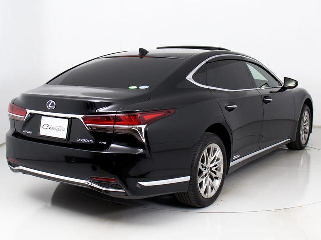 ＬＳ ＬＳ５００ｈ　バージョンＬ　（禁煙車）（サンルーフ）（マークレビンソン）（デジタルインナーミラー）（パノラミックビュー）（セーフティシステム＋Ａ）（ＢＳＭ）（ＨＵＤ）（クリアランスソナー）（黒本革）（後席コントロールパネル）（18枚目）