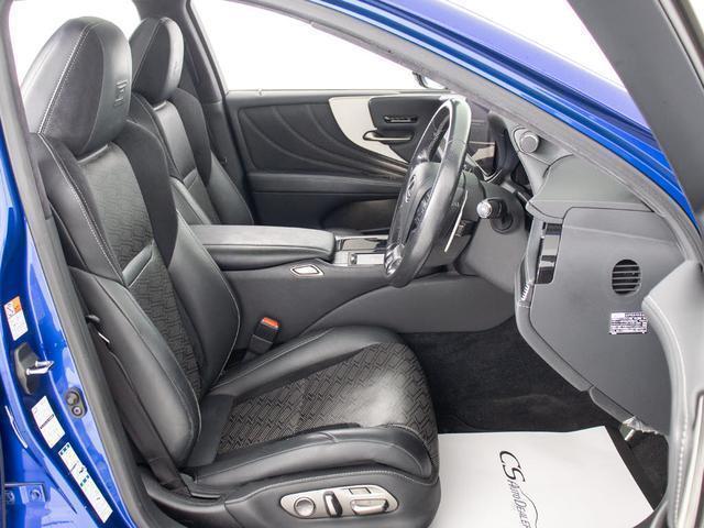 ＬＳ ＬＳ５００ｈ　Ｆスポーツ　（禁煙車）（ワンオーナー）（記録簿８枚）（後期型）（サンルーフ）（タッチディスプレイ）（デジタルインナーミラー）（全周囲カメラ）（セーフティシステム＋Ａ）（ＢＳＭ）（ＨＵＤ）（クリアランスソナー）（33枚目）