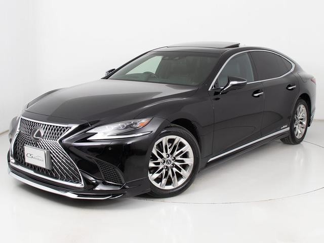 ＬＳ ＬＳ５００ｈ　エグゼクティブ　（禁煙車）（サンルーフ）（新品ウェザリアエアロ）（レクサス点検整備記録１６枚）（マークレビンソン）（リアエンター）（デジタルインナーミラー）（パノラミックビュー）（セーフティシステム＋Ａ）（ＢＳＭ）（16枚目）