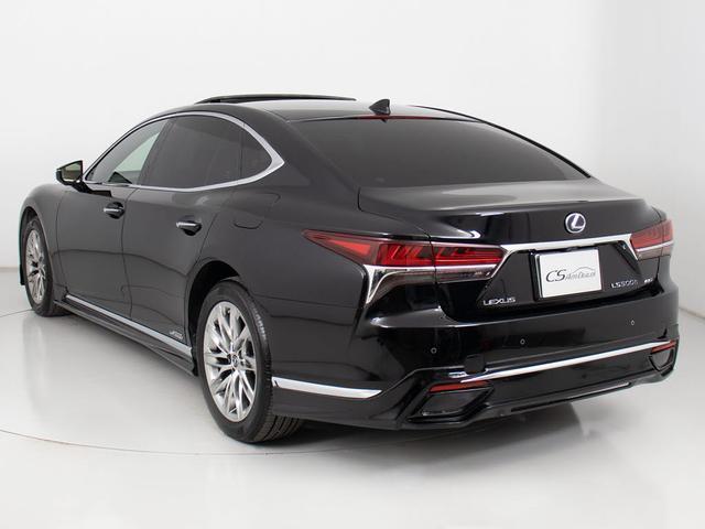 ＬＳ ＬＳ５００ｈ　エグゼクティブ　（禁煙車）（サンルーフ）（新品ウェザリアエアロ）（レクサス点検整備記録１６枚）（マークレビンソン）（リアエンター）（デジタルインナーミラー）（パノラミックビュー）（セーフティシステム＋Ａ）（ＢＳＭ）（18枚目）