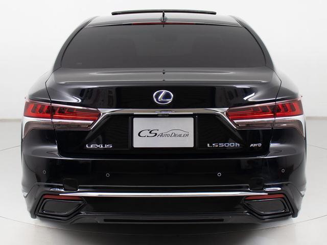 ＬＳ ＬＳ５００ｈ　エグゼクティブ　（禁煙車）（サンルーフ）（新品ウェザリアエアロ）（レクサス点検整備記録１６枚）（マークレビンソン）（リアエンター）（デジタルインナーミラー）（パノラミックビュー）（セーフティシステム＋Ａ）（ＢＳＭ）（19枚目）