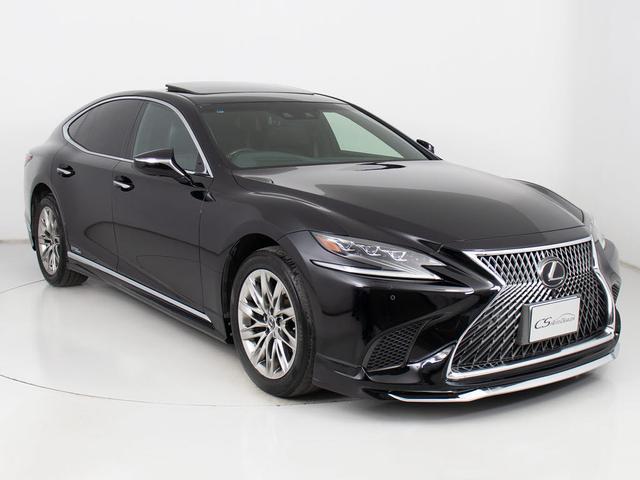 ＬＳ ＬＳ５００ｈ　エグゼクティブ　（禁煙車）（サンルーフ）（新品ウェザリアエアロ）（レクサス点検整備記録１６枚）（マークレビンソン）（リアエンター）（デジタルインナーミラー）（パノラミックビュー）（セーフティシステム＋Ａ）（ＢＳＭ）（22枚目）