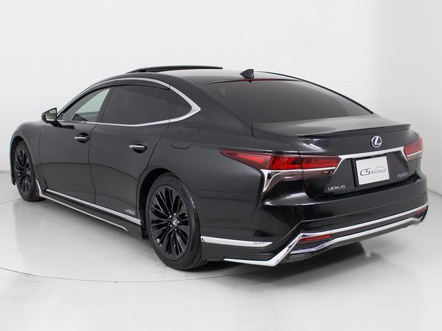 ＬＳ ＬＳ５００ｈ　エグゼクティブ　（禁煙車）（モデリスタフルエアロ）（サンルーフ）（マークレビンソン）（リアエンター）（２０インチアルミホイール）（デジタルインナーミラー）（パノラミックビュー）（黒本革）（後席コントロールパネル）（17枚目）