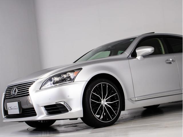 ＬＳ ＬＳ４６０　バージョンＣ　Ｉパッケージ　後期型（禁煙車）（サンルーフ）（新品２０インチアルミ＆タイヤ）（黒本革シート）（記録簿１１枚）（３連眼ＬＥＤヘッドライト）（パワートランク）助手席オットマン　エアサスコントローラー　衝突軽減ブレーキ（16枚目）