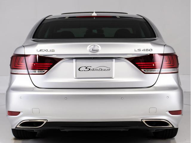 ＬＳ ＬＳ４６０　バージョンＣ　Ｉパッケージ　後期型（禁煙車）（サンルーフ）（新品２０インチアルミ＆タイヤ）（黒本革シート）（記録簿１１枚）（３連眼ＬＥＤヘッドライト）（パワートランク）助手席オットマン　エアサスコントローラー　衝突軽減ブレーキ（17枚目）
