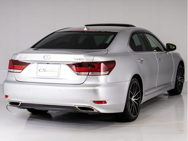 ＬＳ ＬＳ４６０　バージョンＣ　Ｉパッケージ　後期型（禁煙車）（サンルーフ）（新品２０インチアルミ＆タイヤ）（黒本革シート）（記録簿１１枚）（３連眼ＬＥＤヘッドライト）（パワートランク）助手席オットマン　エアサスコントローラー　衝突軽減ブレーキ（19枚目）