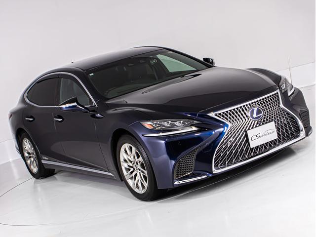 LS LS500h バージョンL (ワンオーナー)(禁煙車)(4WD)(黒本革シート)(記録簿12枚)(レクサスセーフティシステム+A)パノラミックビュー ハンズフリーパワートランク デジタルインナーミラー シーケンシャルウィンカー(5枚目)