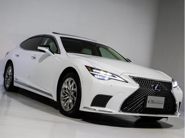 LS LS500h エグゼクティブ 後期型(禁煙車)(サンルーフ)(マークレビンソン)(リヤモニター)(レクサスセーフティシステム+A)(白本革シート)デジタルインナーミラー ハンズフリーパワートランク シーケンシャルウィンカー(25枚目)