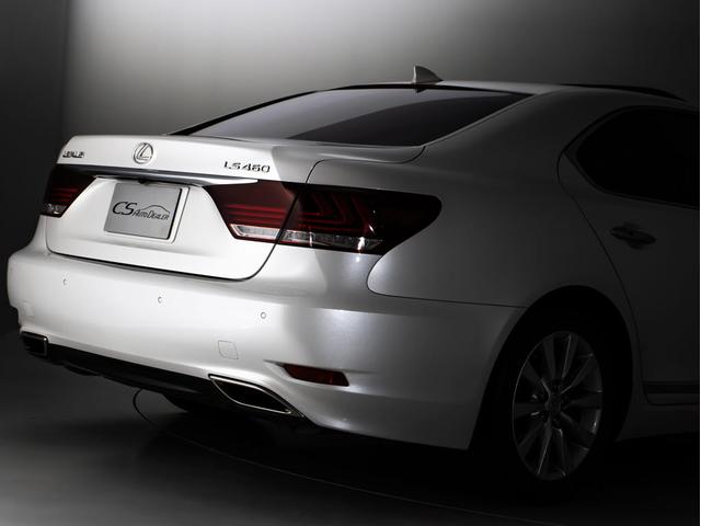 LS LS460 バージョンC Iパッケージ 後期型(サンルーフ)(黒本革シート)(3連眼LEDヘッドライト)(全画面SDマルチナビ)(点検記録簿20枚)デイライト 助手席オットマン ブルーレイ&Bluetooth対応 アルカンターラルーフ(31枚目)