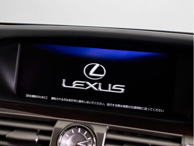 LS LS460 バージョンC Iパッケージ 後期型(サンルーフ)(黒本革シート)(3連眼LEDヘッドライト)(全画面SDマルチナビ)(点検記録簿20枚)デイライト 助手席オットマン ブルーレイ&Bluetooth対応 アルカンターラルーフ(50枚目)