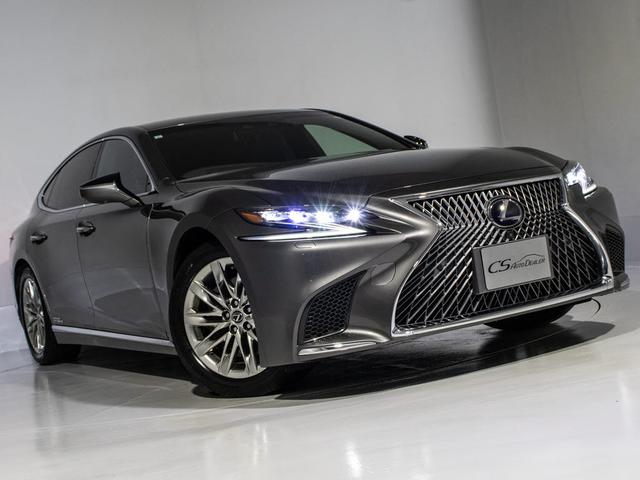 LS LS500h Iパッケージ (禁煙車)(黒本革シート)(レクサスセーフティシステム+A)パノラミックビューモニター 12.3インチSDマルチナビ デジタルインナーミラー シーケンシャルウィンカー パワートランク 衝突軽減ブレーキ(20枚目)