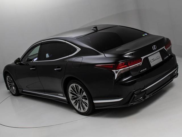 ＬＳ ＬＳ５００ｈ　エグゼクティブ　（禁煙車）（フルエアロ）（リヤエンターモニター）（マークレビンソン）（黒本革シート）（レクサスセーフティシステム＋Ａ）パノラミックビューモニター　ハンズフリーパワートランク　デジタルインナーミラー（34枚目）