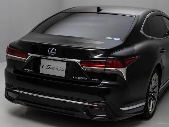 ＬＳ ＬＳ５００ｈ　エグゼクティブ　（禁煙車）（フルエアロ）（リヤエンターモニター）（マークレビンソン）（黒本革シート）（レクサスセーフティシステム＋Ａ）パノラミックビューモニター　ハンズフリーパワートランク　デジタルインナーミラー（35枚目）