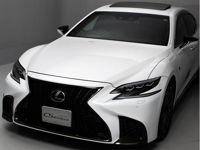 LS LS500h Fスポーツ (サンルーフ)(赤本革シート)(レクサスセーフティシステム+A)デジタルインナーミラー パノラミックビューモニター 12.3インチSDマルチナビ シーケンシャルウィンカー ハンズフリーパワートランク(28枚目)