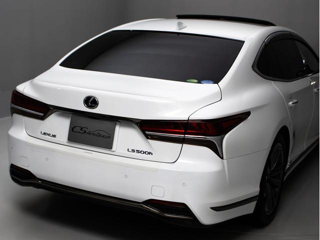 LS LS500h Fスポーツ (サンルーフ)(赤本革シート)(レクサスセーフティシステム+A)デジタルインナーミラー パノラミックビューモニター 12.3インチSDマルチナビ シーケンシャルウィンカー ハンズフリーパワートランク(29枚目)