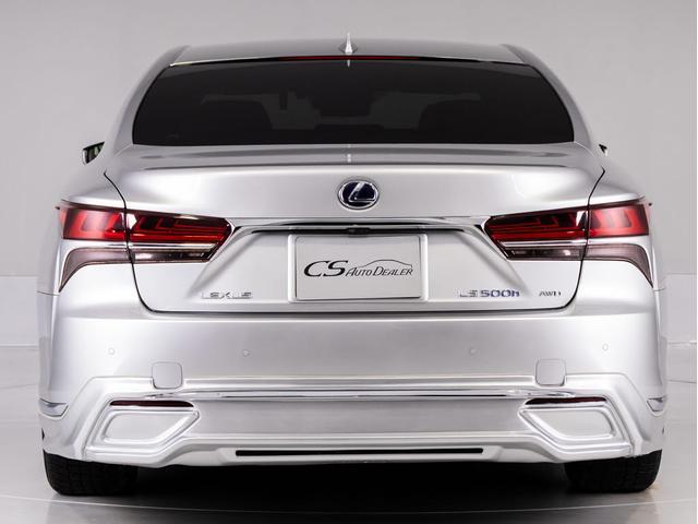 ＬＳ ＬＳ５００ｈ　Ｉパッケージ　（禁煙車）（フルエアロ）（黒本革シート）（ＡＷＤ）（記録簿１６枚）（レクサスセーフティシステム＋Ａ）パノラミックビューモニター　デジタルインナーミラー　シーケンシャルウィンカー　１２．３インチＳＤナビ（17枚目）